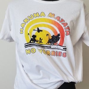 Disney crop top plus size junior's 2XL